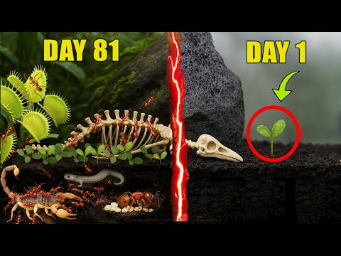 Simulating a Jungle for 500 Days (Predators and 1,000 Ants)