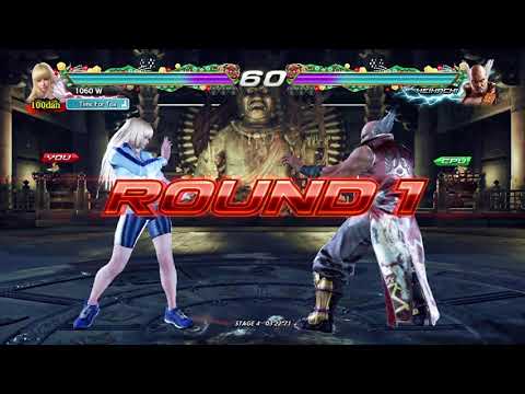 Tekken 7 - Lili vs M. Raven, Devil Jin & Eliza