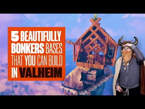 Valheim Building Guide - 5 BEAUTIFULLY BONKERS BASES THAT YOU CAN BUILD!
