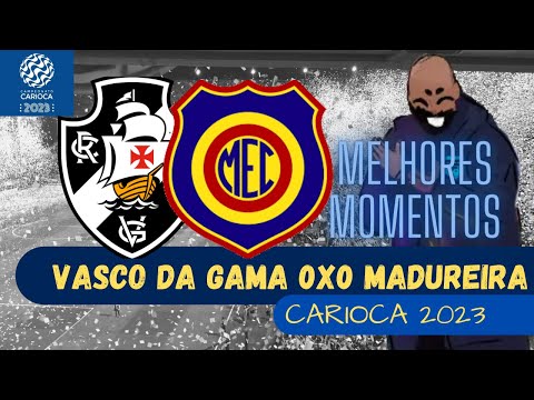 14.01.2023   VASCO DA GAMA 0X0 MADUREIRA - CAMPEONATO CARIOCA 2023 - MELHORES MOMENTOS