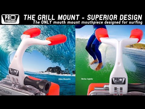 The Pro Standard Grill Mount - The Ultimate Mouth Mount for GoPro Cameras