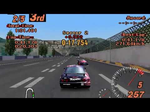 Gran Turismo 2: Gran Turismo All Stars - Skyline GT-R Vspec II (R32) (R) - Super Speedway