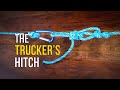 How To Tie The Truckers Hitch In UNDER 60 SECONDS The BEST WAY To Tie A Trucker S Hitch Knot