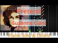🎹Pretend, Solo & Chord, Suzanne Ciani, Synthesia Piano
