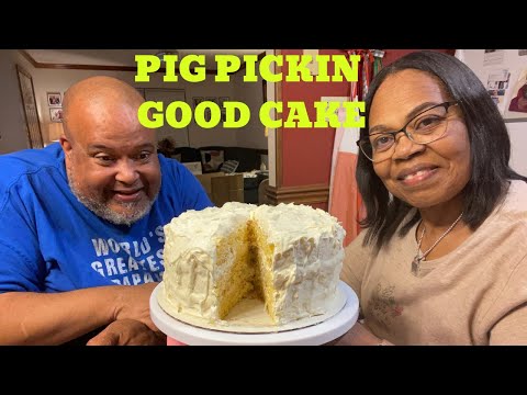 "AMAZING" Pig Pickin Good Cake #goodeats #amazing #EricandTeresa