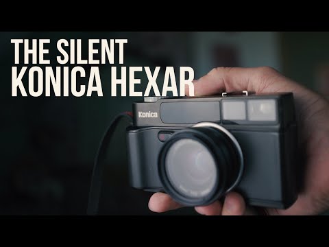 Konica Hexar AF  - Silent Mode with Expired Fuji C200