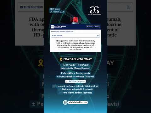 HER2 Pozitif ve Hormon Reseptörü Pozitif Metastatik Meme Kanserinde Önemli Gelişme