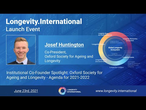 Longevity.International Launch Event - Josef Huntington