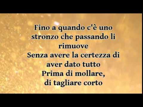 FRANCESCO RENGA - IL MIO GIORNO PIU' BELLO NEL MONDO lyrics