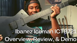 Video thumbnail for The BEST Ibanez Iceman EVER?!?! | 2021 Ibanez ICTB721 7 String Guitar Overview, Review, and Demo by Marvin Martelly