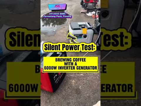 SENCI SC6000i 6000W Silent Inverter Petrol Generator | Portable Power Backup