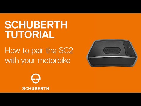 SCHUBERTH SC2 - Tutorial - Pairing with the motorbike