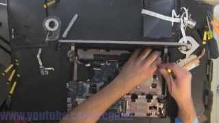 HP ProBook 4430s  take apart video, disassemble, howto open (nothing left) disassembly
