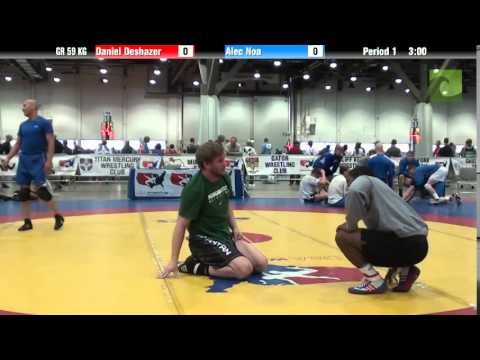 Greco GR 59 KG - Daniel Deshazer vs. Alec Noa