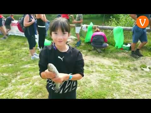 Un successo il corso di avvicinamento alla pesca al laghetto di Musiera a Telve