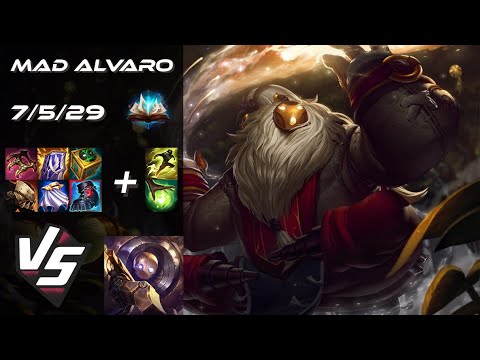 MAD Lions Alvaro SUPPORT Bard vs Blitzcrank - EU Challenger Patch 25.S2.7