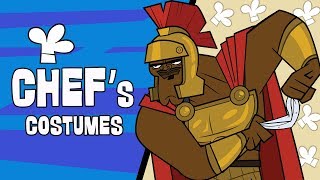 TOTAL DRAMA: Chef's Costumes | The best and most dishonorable Chef moments