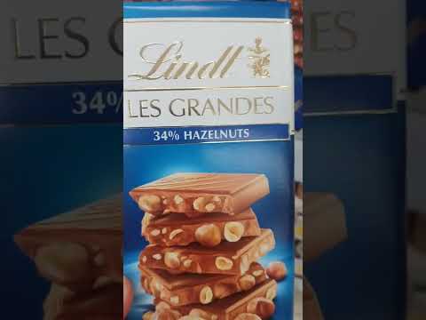 Lindt Les Grandes | Hazelnuts Chocolate #shorts @vivian ochinang