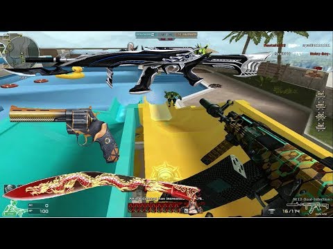 Crossfire NA 2.0 : AK47 Dual- Infection - Anaconda Fast Draw -FW - Hero Mode X - Darkage Zombie V4