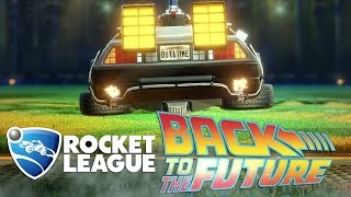 Rocket League Back to the Future Car Pack 5