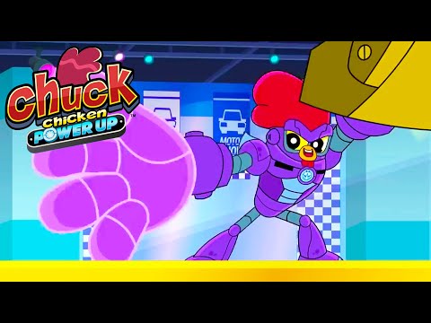 Chuck Chicken Power Up Special Edition 💥All episodes collection 11-21 ☀️ Superhero cartoons