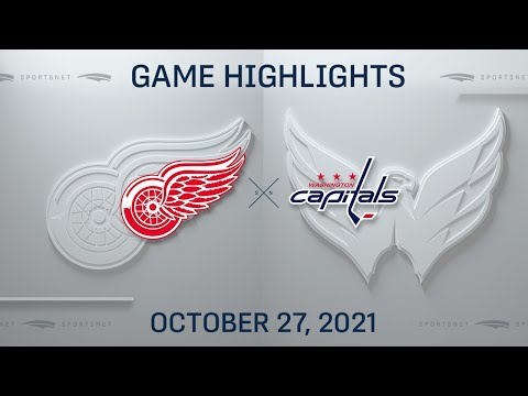 NHL Highlights | Red Wings vs. Capitals - Oct. 27, 2021