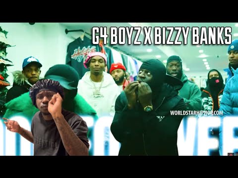 G4 Boyz x Bizzy Banks - Foolish Boys Remix (Official Music Video) KICC THE SAUCE 😭💳🗽 *Reaction*