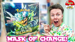 Super Art Rare Pull in our Mask of Change Pokemon Card Unboxing? No way! (Twilight Masquerade)