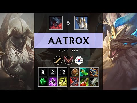 Aatrox Mid vs Galio - KR Grandmaster Patch 25.20