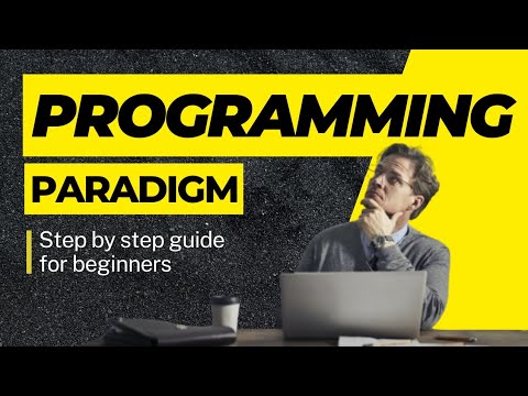 What is Programming Paradigm - Zero to Hero series - Part 1 @modernsyntax