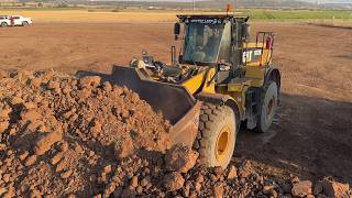 Cat 972 Wheel Loader Loading Mercedes & MAN Trucks - Sotiriadis Constructions - 4k