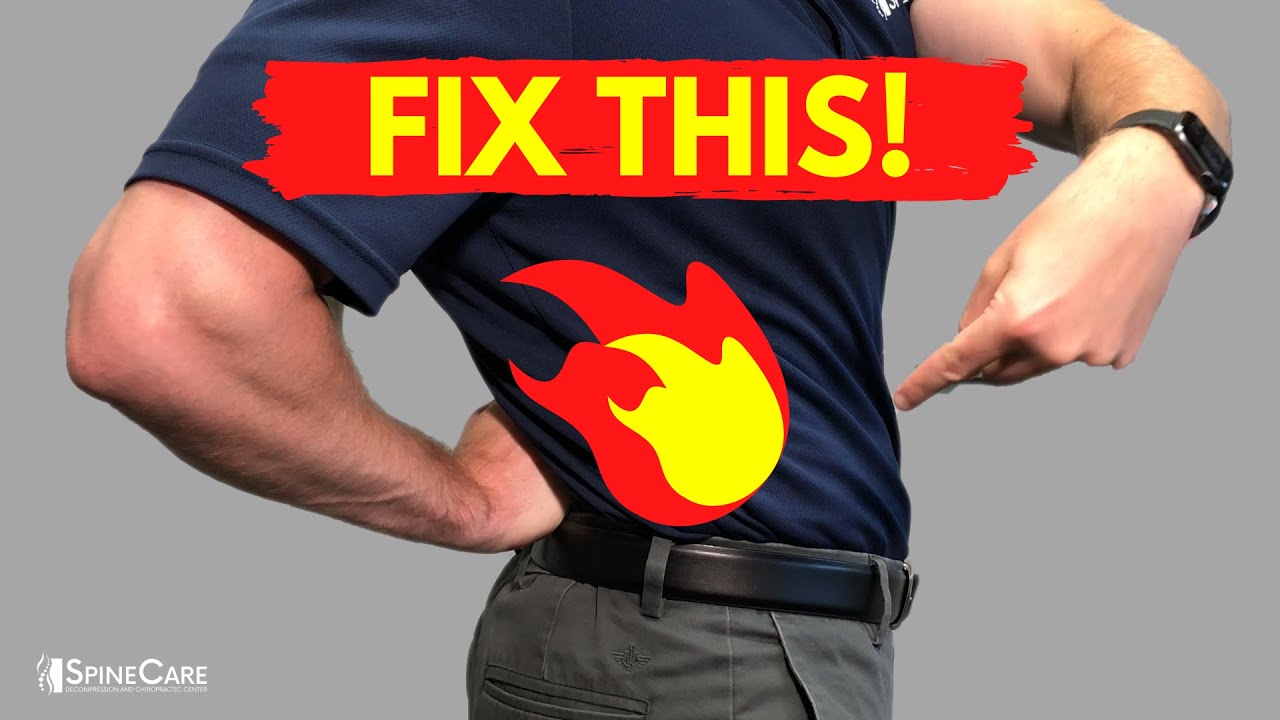 30 SECOND Lower Back Stretches for Pain and Stiffness