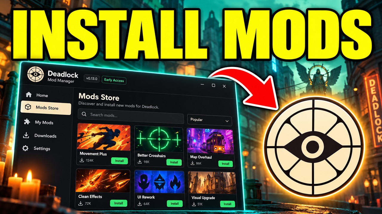 How To Install Mods in Deadlock - Tutorial🎮🔥