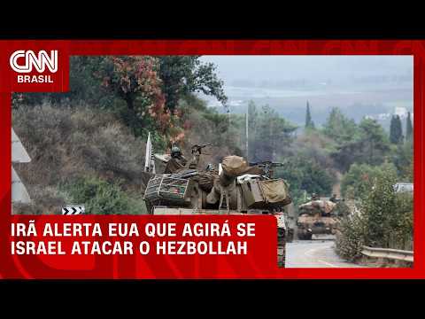 Guerra no Oriente Médio: Irã alerta EUA caso Israel atinja o Hezbollah | CNN NOVO DIA