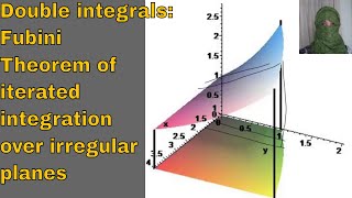 Double integral Part 3: Fubini theorem of iterated integration over general regions with example.