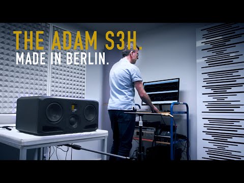 The ADAM Audio S3H. Made in Berlin.