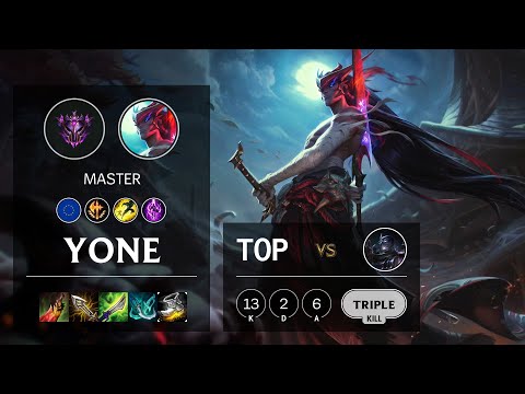 Yone Top vs Shen - EUW Master Patch 10.20