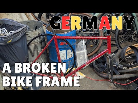 Cycling the world (Days 1367-1386) Germany: Cycle paths, Rhine, Danube, Rothenburg and a broken bike