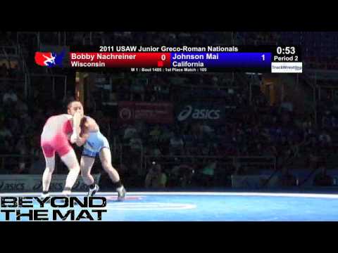 Junior Greco Final 105 - Johnson Mai (CA) vs. Bobby Nachreiner (WI)