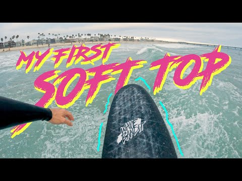 First Soft Top Surfboard - 8'0" Wave Bandit "Easy Rider"