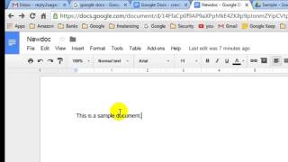 How to save document in Google Docs to Google drive