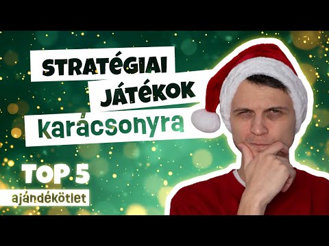 TOP 5 STRATÉGIAI TÁRSASJÁTÉK KARÁCSONYRA - Gémklub