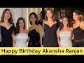 Vaani Kapoor With Birthday Girl Akansha Ranjan Anushka Ranjan At Birthday Celebration In Akina