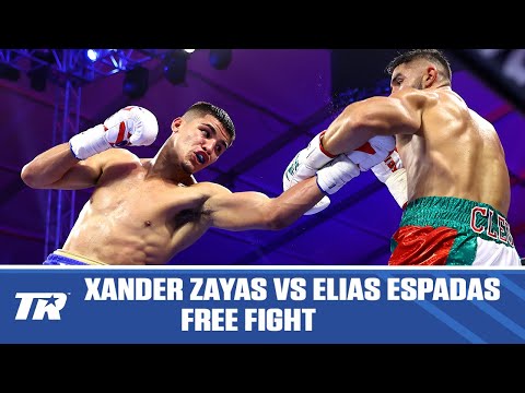 X JUST MARKED THE SPOT! Zayas Shines in Breakout Fight | Xander Zayas vs Elias Espadas | FREE FIGHT