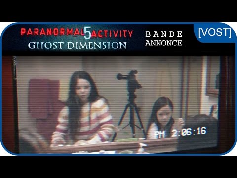 PARANORMAL ACTIVITY 5 GHOST DIMENSION - Bande Annonce VOST