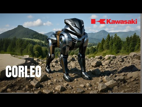 New Kawasaki CORLEO - The Future Walks on Four Legs