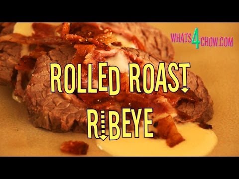 Rolled Roast Ribeye. How to roll-cut, stuff and roast...
