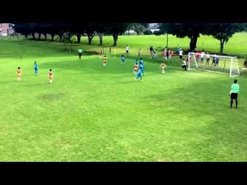 Matheus cirne jogos Gocup 2015 meninos da vila 2x2 Escrete 2 tp