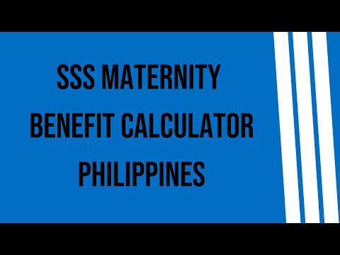 SSS Maternity Benefit Calculator Philippines Case 42