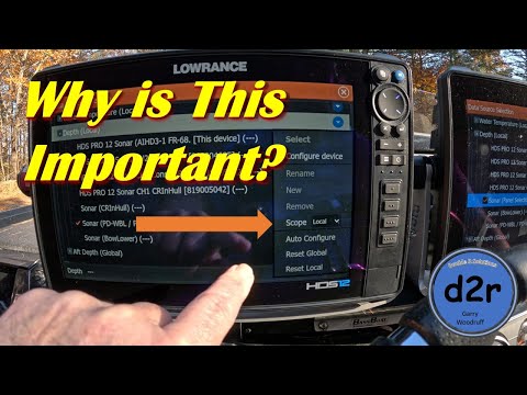 Lowrance Data Sources: Global or Local Explained and How to Use Them